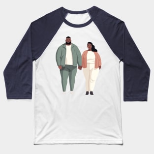 black couple Baseball T-Shirt